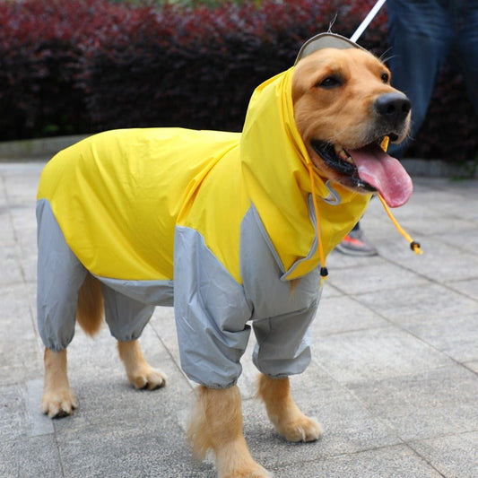 Imperméable 4 pattes pour grand chien – Veste de pluie imperméable | 8 coloris, tailles 22 à 30 - Furlo