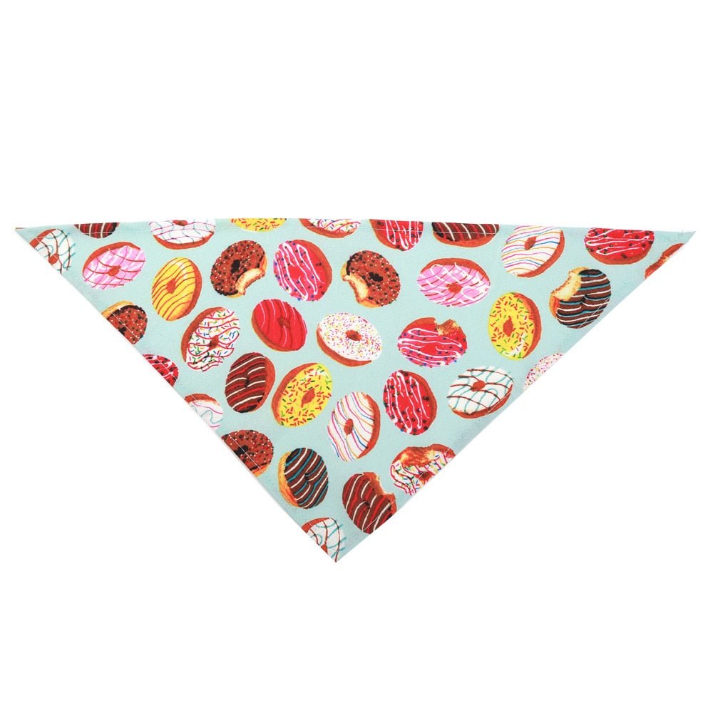 Bandana Imprimé Fruits pour Chien & Chat – Foulard Coton Ajustable | Tailles S & M - Furlo
