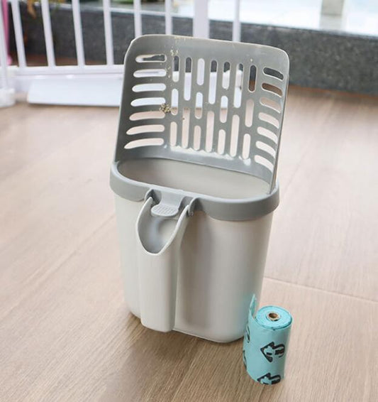 Pelle à Litière Intégrée avec Sac Grande Capacité pour Chat – Plastique Hygiénique - Furlo