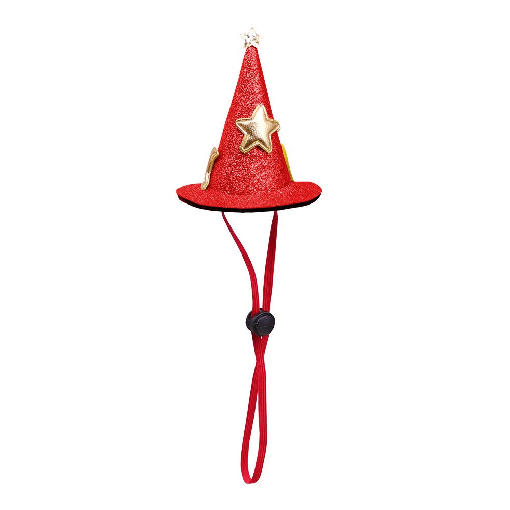 Mini Chapeau Halloween Ajustable pour Chat & Chien – Tissu Tissé Main | Style Britannique - Furlo