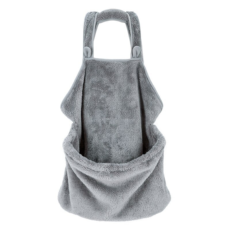 Sac de Couchage & Sac à Dos Respirant pour Chat – Velours Arctique HOOPET - Furlo