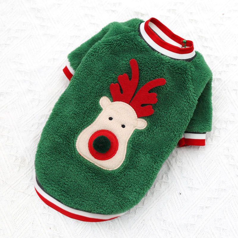 Manteau de Noël en Polaire pour Chien et Chat – Chaud & Adorable - Furlo