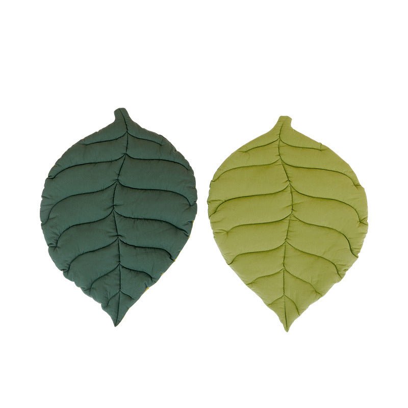 Coussin Feuille pour Chat et Chien – Doux & Résistant aux Morsures - Furlo
