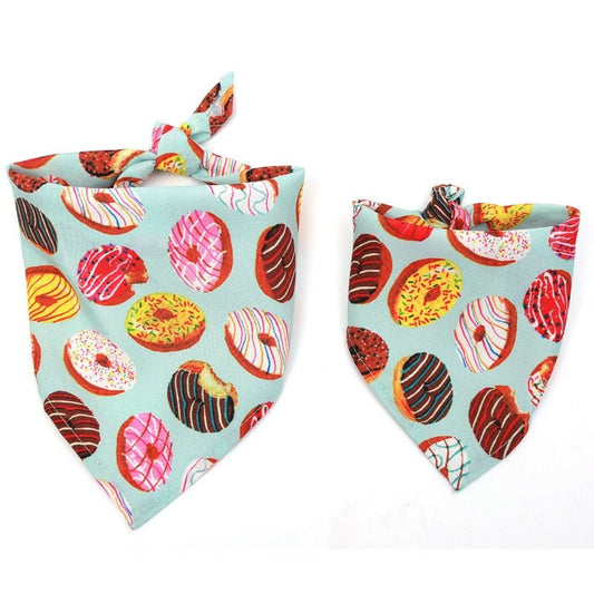 Bandana Imprimé Fruits pour Chien & Chat – Foulard Coton Ajustable | Tailles S & M - Furlo