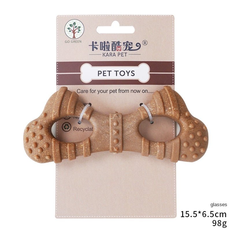 Jouet à mâcher en forme d'os pour chien — Nettoyage des dents & Divertissement - Furlo