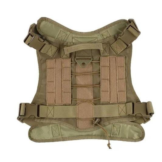 Gilet Tactique Militaire Respirant pour Chien – Nylon 1000D M L XL - Furlo