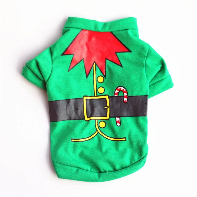 Vêtement de Noël en Coton pour Chien – Costume Festif Doux & Chaud - Furlo