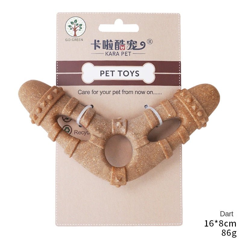 Jouet à mâcher en forme d'os pour chien — Nettoyage des dents & Divertissement - Furlo
