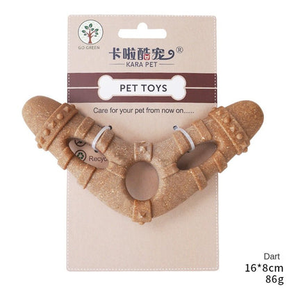 Jouet à mâcher en forme d'os pour chien — Nettoyage des dents & Divertissement - Furlo