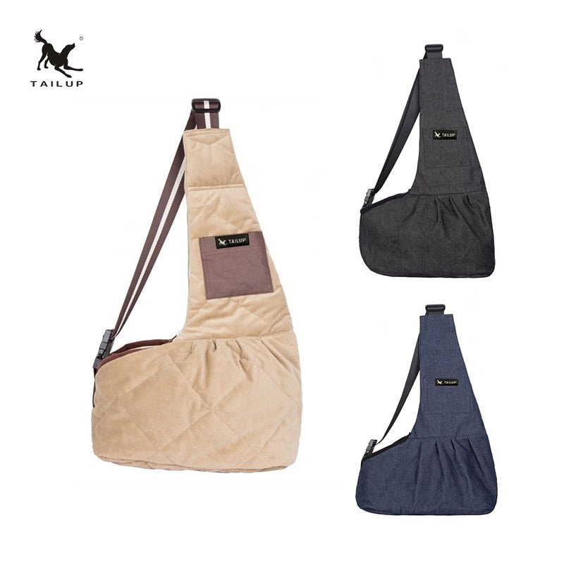 Sac de Transport Écharpe pour Petit Chien et Chat – Anti-Vent & Mains Libres - Furlo