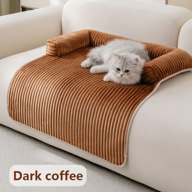 Tapis Lit Hiver Épais Imperméable pour Chien et Chat – Peluche Antidérapante
