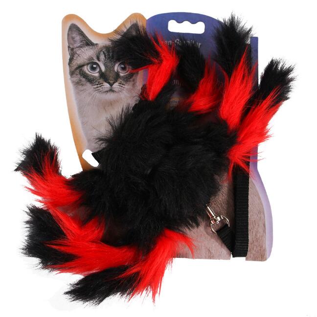 Harnais Araignée Halloween pour Chat avec Laisse – Déguisement Félin - Furlo