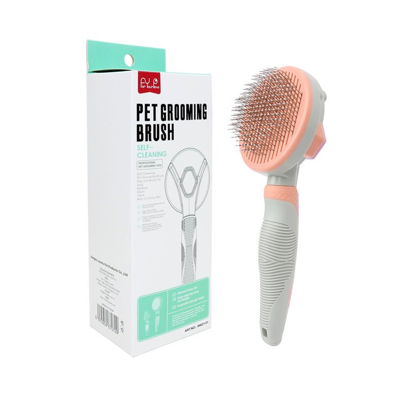 Brosse de Toilettage Auto-Nettoyante pour Chien et Chat – Élimine les Poils - Furlo