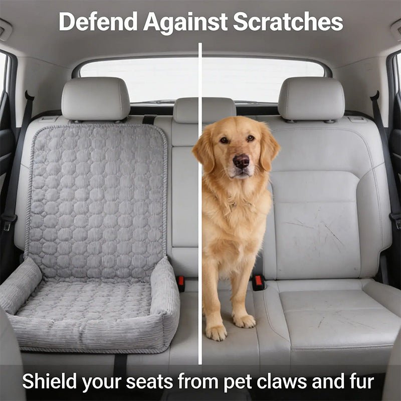 Tapis de Voiture Antidérapant pour Chien et Chat – Siège Avant & Arrière