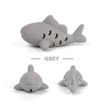 Poisson en Silicone pour Chat – Jouet à Mordre & Cache-Friandises pour Chaton - Furlo