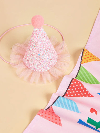 Kit Anniversaire pour Chien & Chat – Chapeau, Bandana, Bavoir & Banderole Fête - Furlo