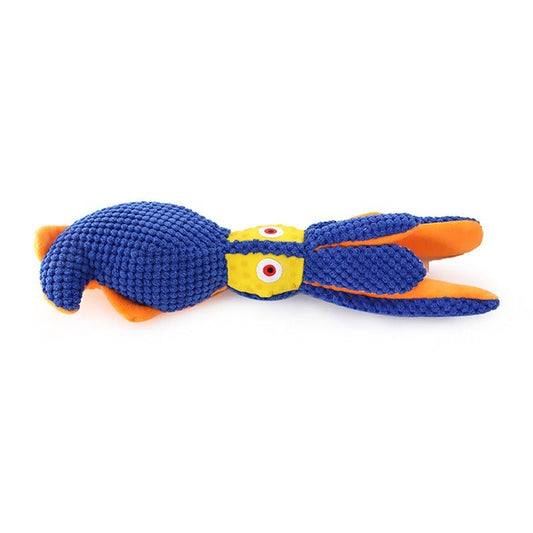 Pieuvre & Calmar en Peluche Sonore pour Chien – Jouet Mordant Interactif - Furlo