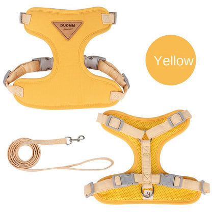 Harnais Maille Anti-Fugue pour Chat – Laisse Outdoor Ajustable | 4 Coloris, Tailles XS à L - Furlo