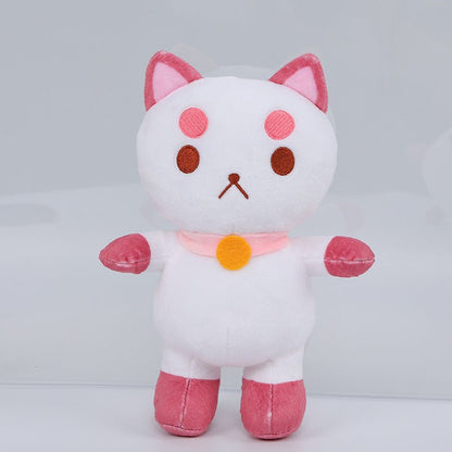 Peluche Abeille & Chiot pour Chat – Coussin Doudou en Peluche Courte | Coton PP - Furlo