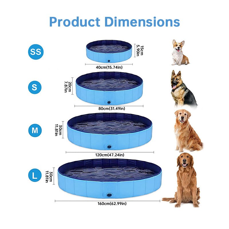 Piscine Pliable pour Chien – Baignoire Portable avec Vidange, Jeux d’Été et Bain - Furlo02AAA5D4803749C59826EE82F3EABB9F