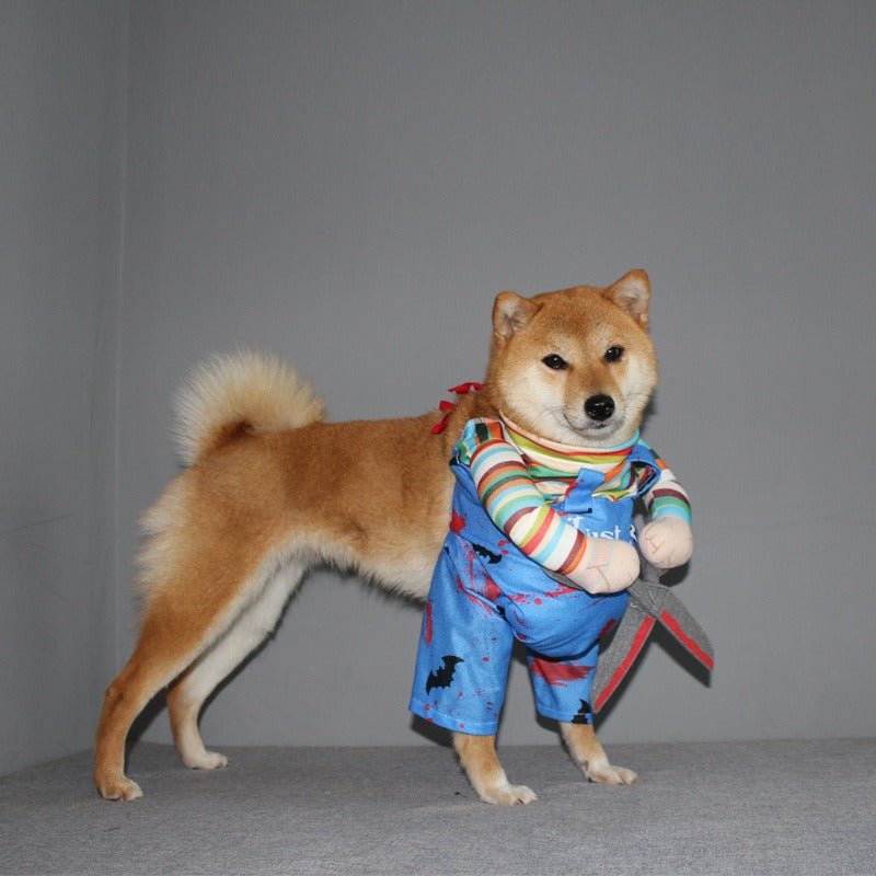 Déguisement Halloween Homme aux Ciseaux pour Chien – Costume Debout Rigolo - Furlo