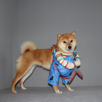 Déguisement Halloween Homme aux Ciseaux pour Chien – Costume Debout Rigolo - Furlo
