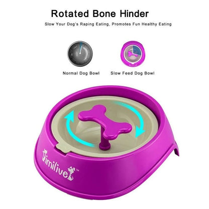 Gamelle Anti-Glouton pour Chien en Forme d’Os – Mange Lentement, Antidérapante - Furlo23D5777770B64C3B9C0D3B84E4802579