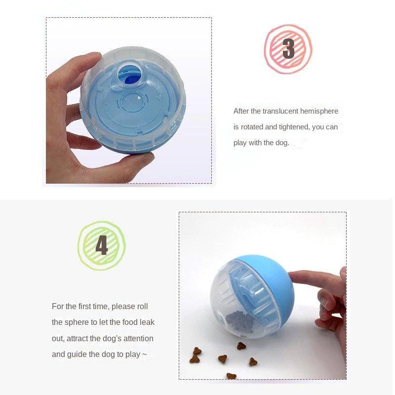 Bol Distributeur Oscillant pour Chat et Chien – Balle Anti-Glouton Intelligente - Furlo