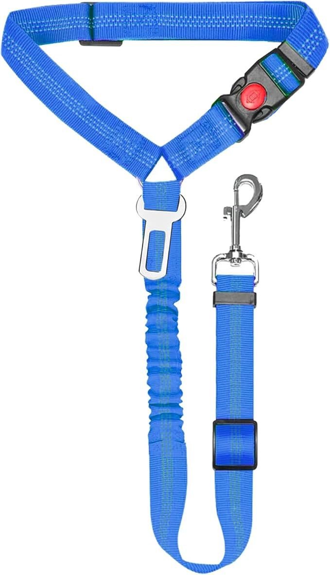 Laisse de Sécurité Nylon pour Chien – Ceinture Voiture Extensible | 9 Coloris - Furlo