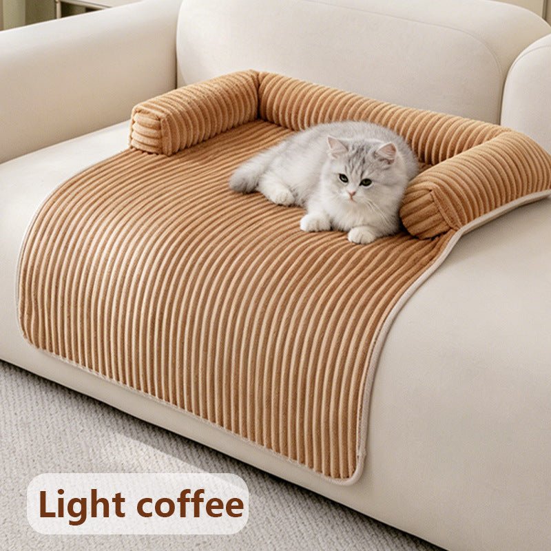 Tapis Lit Hiver Épais Imperméable pour Chien et Chat – Peluche Antidérapante