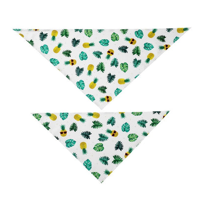 Bandana Imprimé Fruits pour Chien & Chat – Foulard Coton Ajustable | Tailles S & M - Furlo