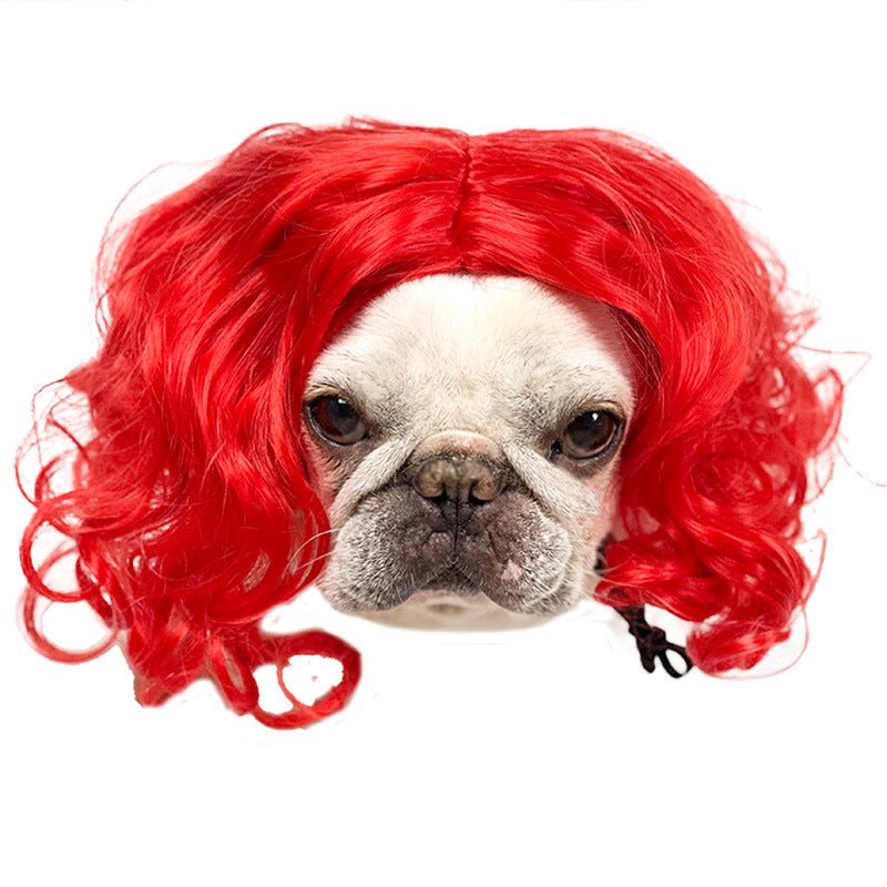 Perruque Cosplay pour Chien et Chat – Accessoire Déguisement Rigolo - Furlo