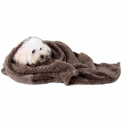 Couverture douce pour chien et chat en flanelle – 70x100 cm | Canapé, lit, voiture - Furlo