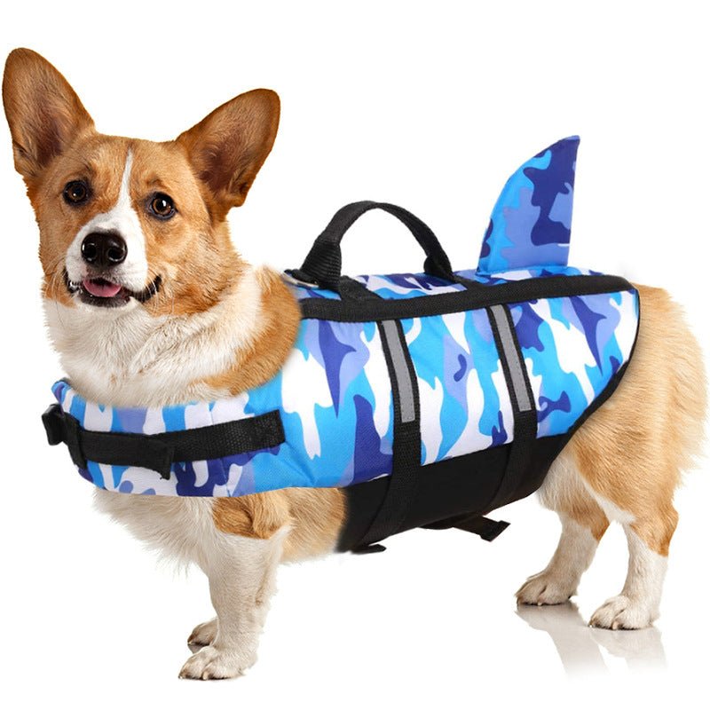 Gilet de Sauvetage pour Chien – Motif Requin Camouflage | XS à 2XL - Furlo