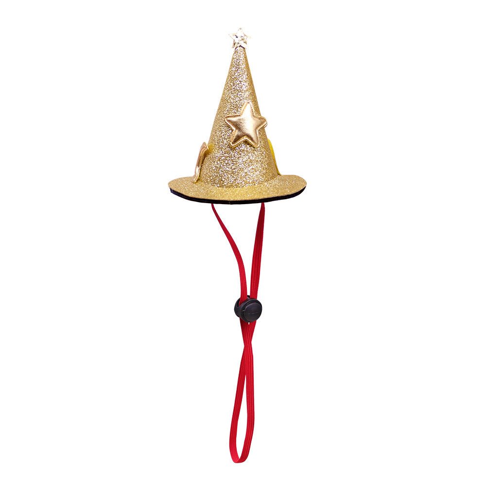 Mini Chapeau Halloween Ajustable pour Chat & Chien – Tissu Tissé Main | Style Britannique - Furlo