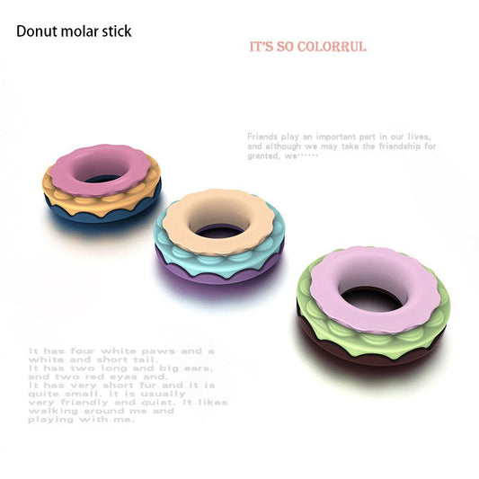 Donut Mordant en TPR pour Chien – Jouet Molaire Résistant - Furlo