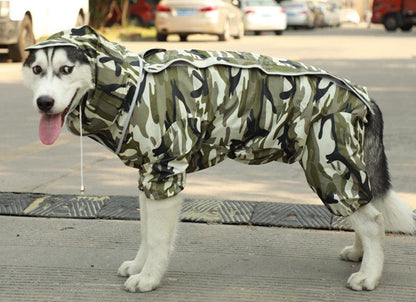 Imperméable 4 pattes pour grand chien – Veste de pluie imperméable | 8 coloris, tailles 22 à 30 - Furlo