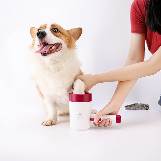 Lave-Pattes Électrique Automatique pour Chien – Nettoyage Sans Effort - Furlo