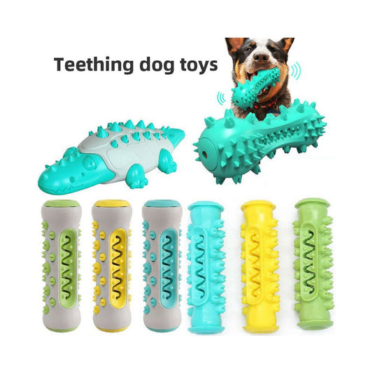 Jouet Molaire en TPR pour Chien – 6 Styles Nettoyant les Dents - Furlo