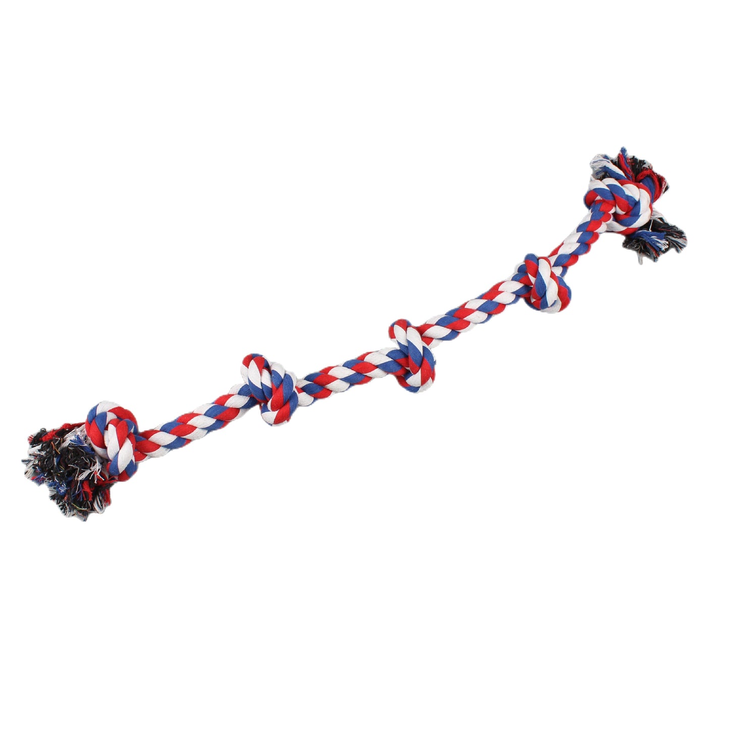 Corde à 5 Nœuds en Coton pour Grand Chien – Jouet à Mâcher Solide 94 cm - Furlo