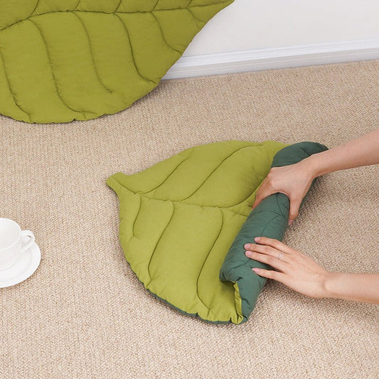 Coussin Feuille pour Chat et Chien – Doux & Résistant aux Morsures - Furlo