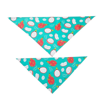 Bandana Imprimé Fruits pour Chien & Chat – Foulard Coton Ajustable | Tailles S & M - Furlo