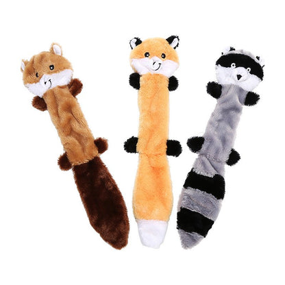 Peluche Sonore Anti-Morsure pour Chien – Jouet Résistant 3 Coloris - Furlo
