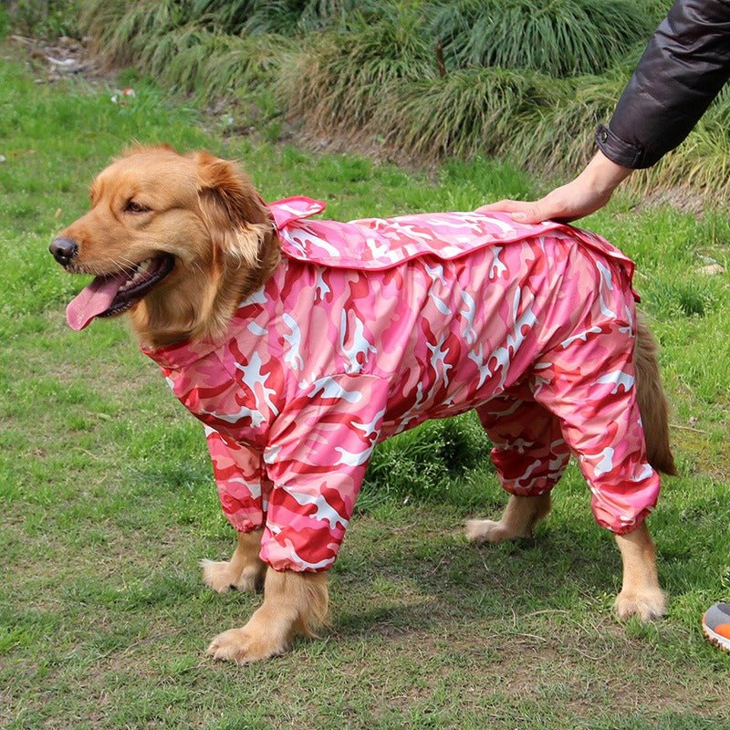 Imperméable 4 pattes pour grand chien – Veste de pluie imperméable | 8 coloris, tailles 22 à 30 - Furlo