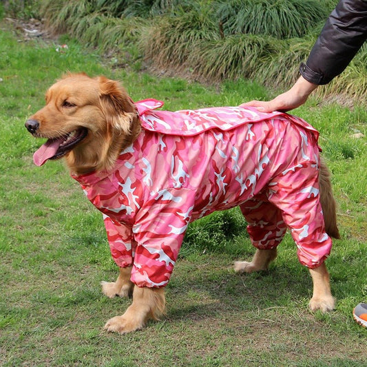 Imperméable 4 pattes pour grand chien – Veste de pluie imperméable | 8 coloris, tailles 22 à 30 - Furlo