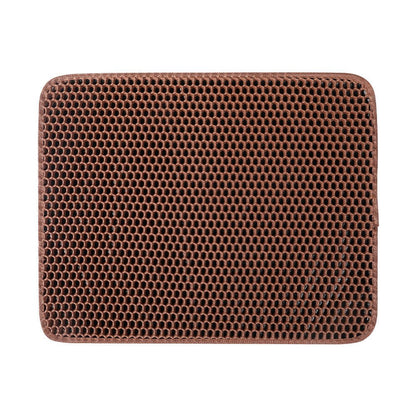 Tapis de Litière Double Couche EVA Antidérapant pour Chat – Filtre Granulés - FurloC2C0B6809E6E432F81D907D28E9A2FBC