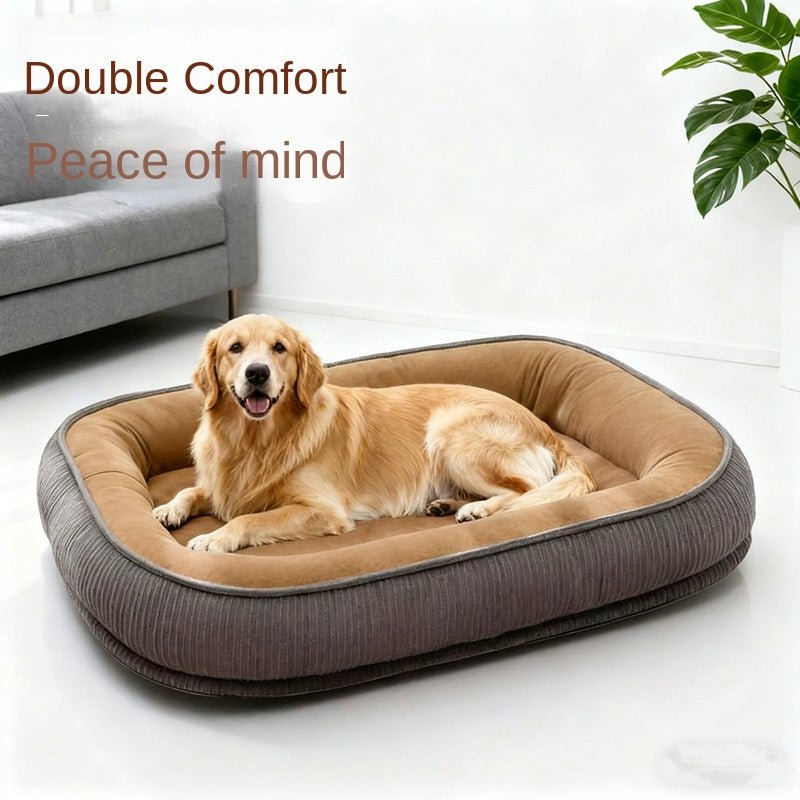 Lit Maison Semi-Fermé Toutes Saisons pour Chien et Chat – Lavable en Machine - Furlo0DBCBFA5D54F44FE80DD8B48C7ED3372