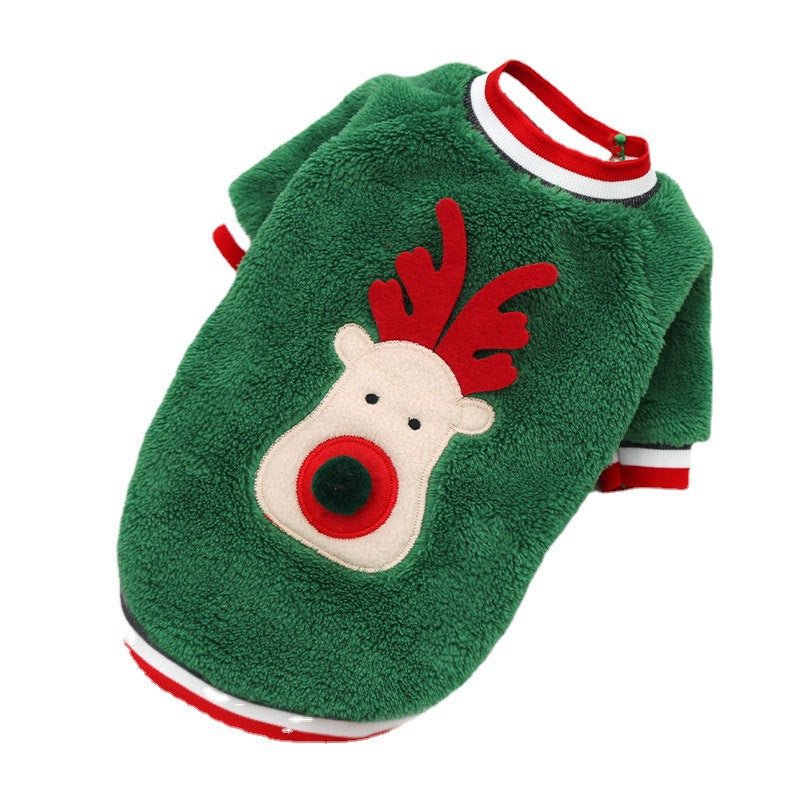 Manteau de Noël en Polaire pour Chien et Chat – Chaud & Adorable - Furlo