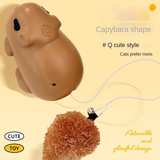 Jouet Interactif Capybara pour Chat – Balle Automatique Capteur de Mouvement - Furlo
