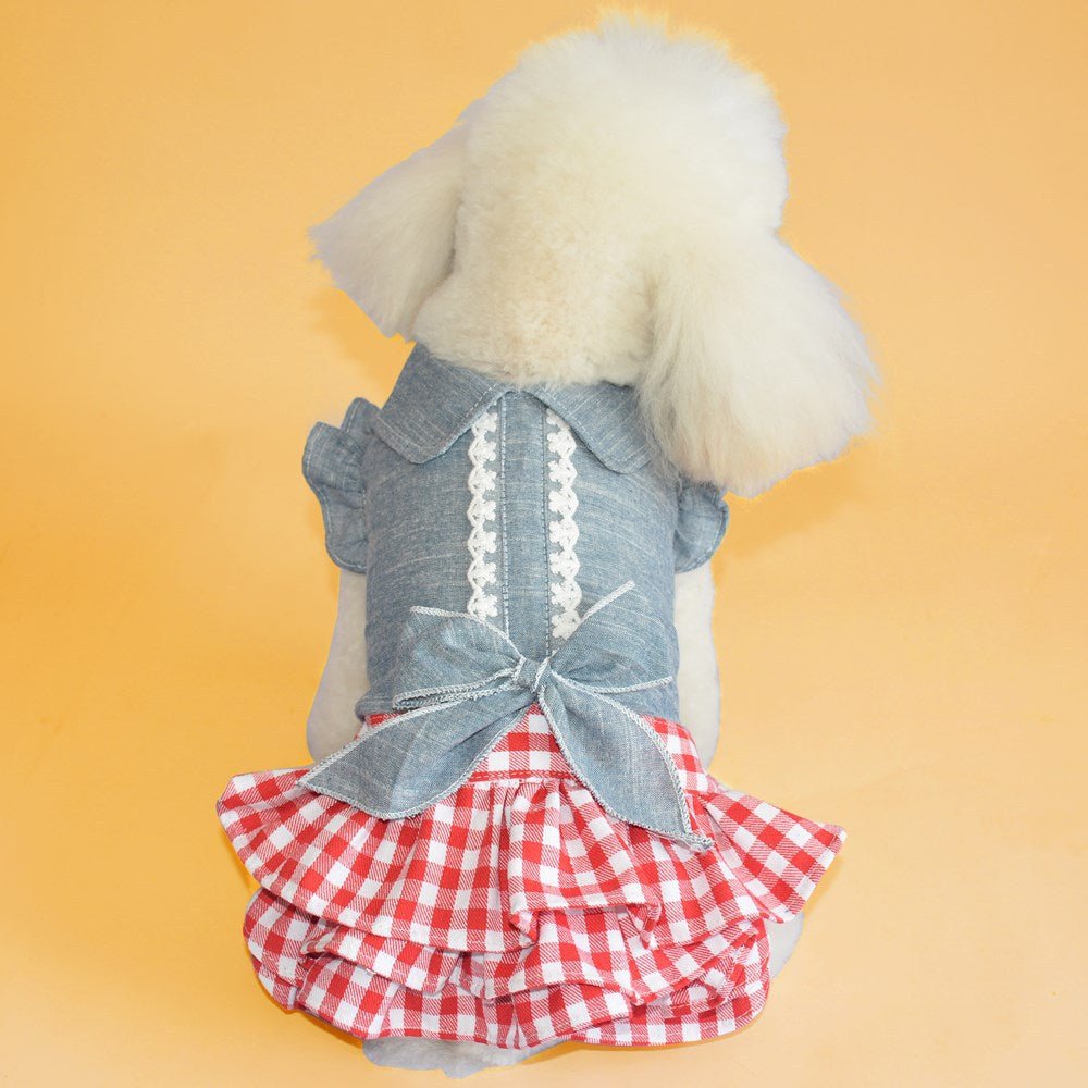 Jupe en Jean Princesse pour Petit Chien – Légère & Respirante - Furlo